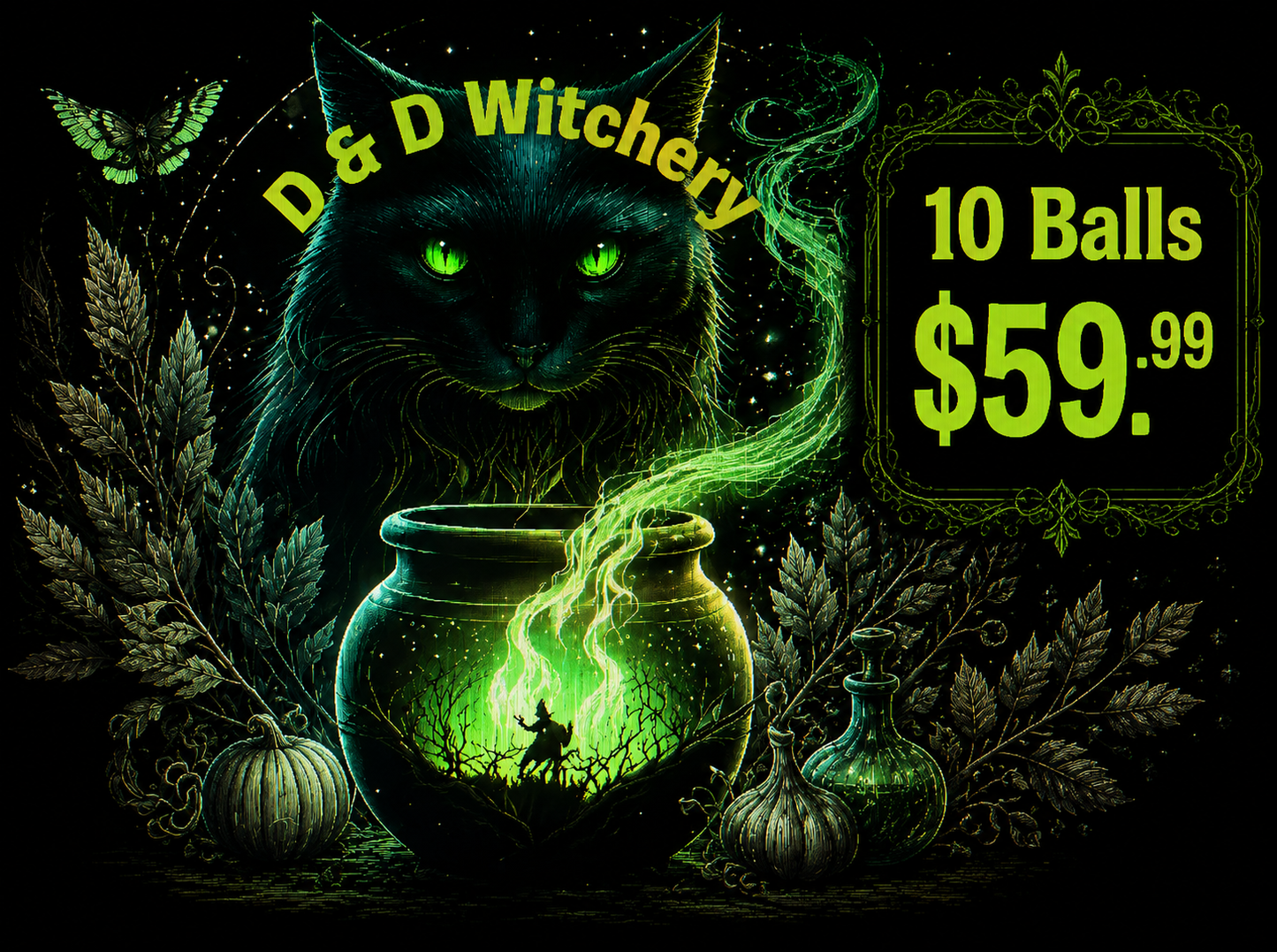Witchy Things 10 Balls