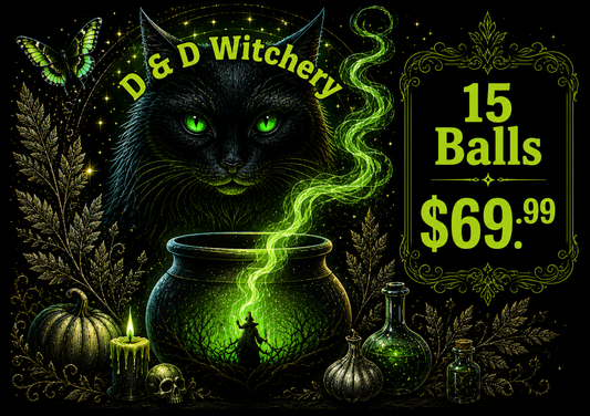 Witchy Things 15 Balls