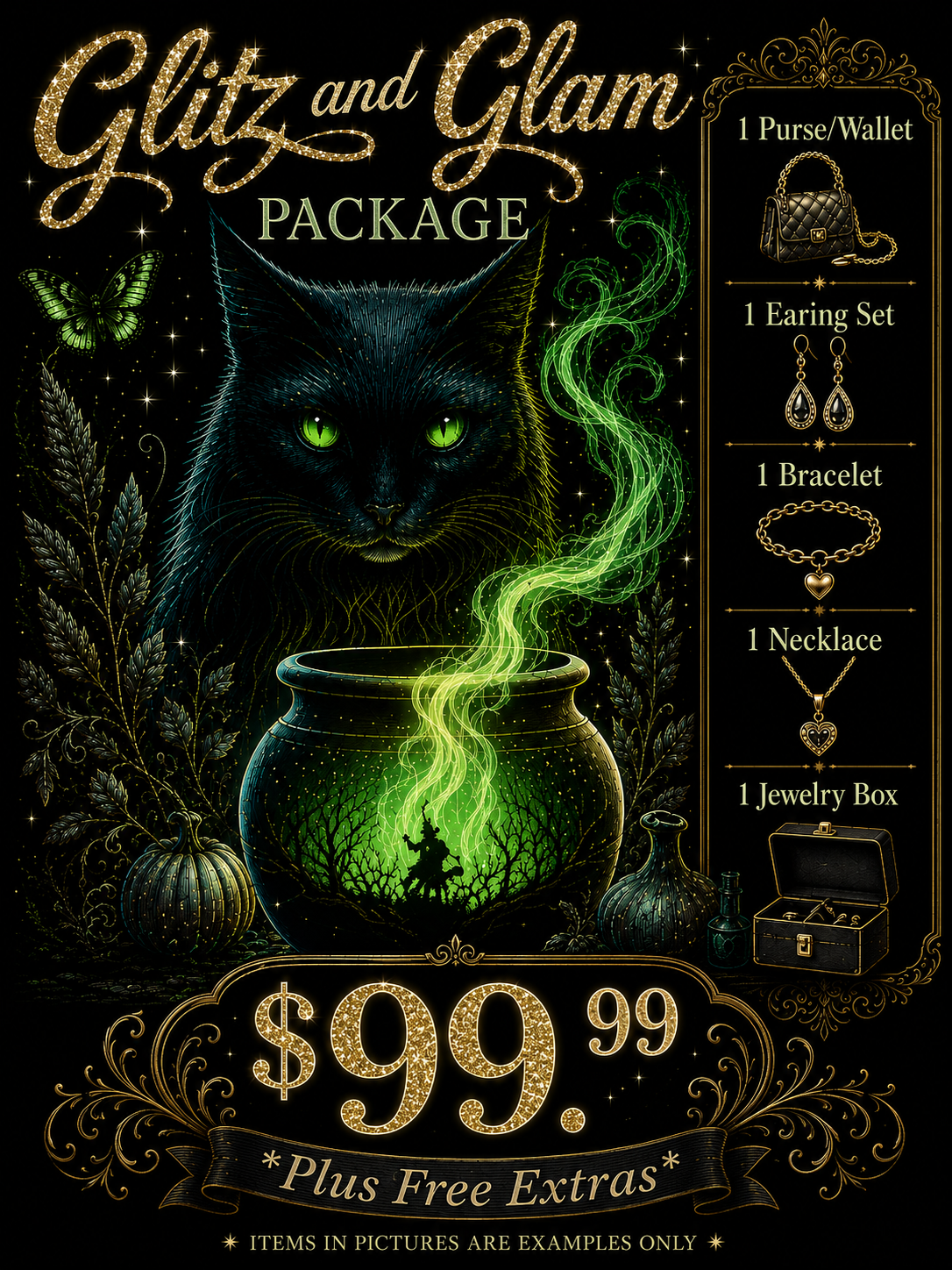 Witchy Things Glitz and Glam