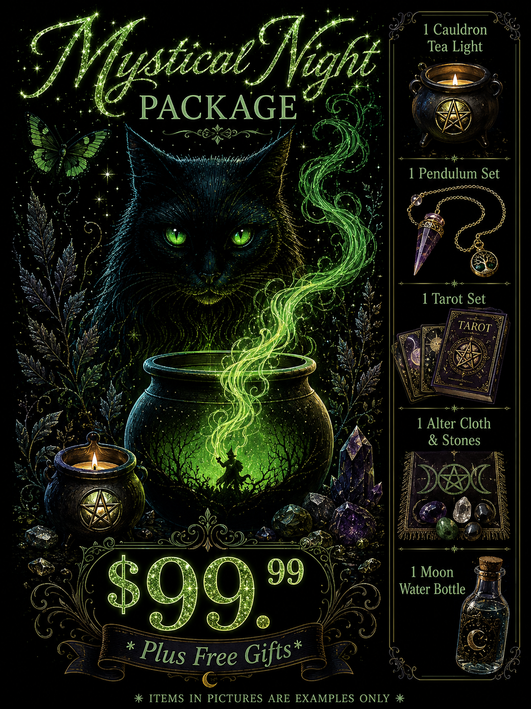 Witchy Things Mystical Pacakage
